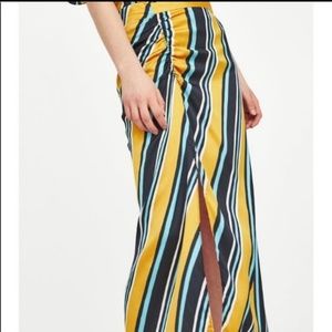 Zara Striped Skirt